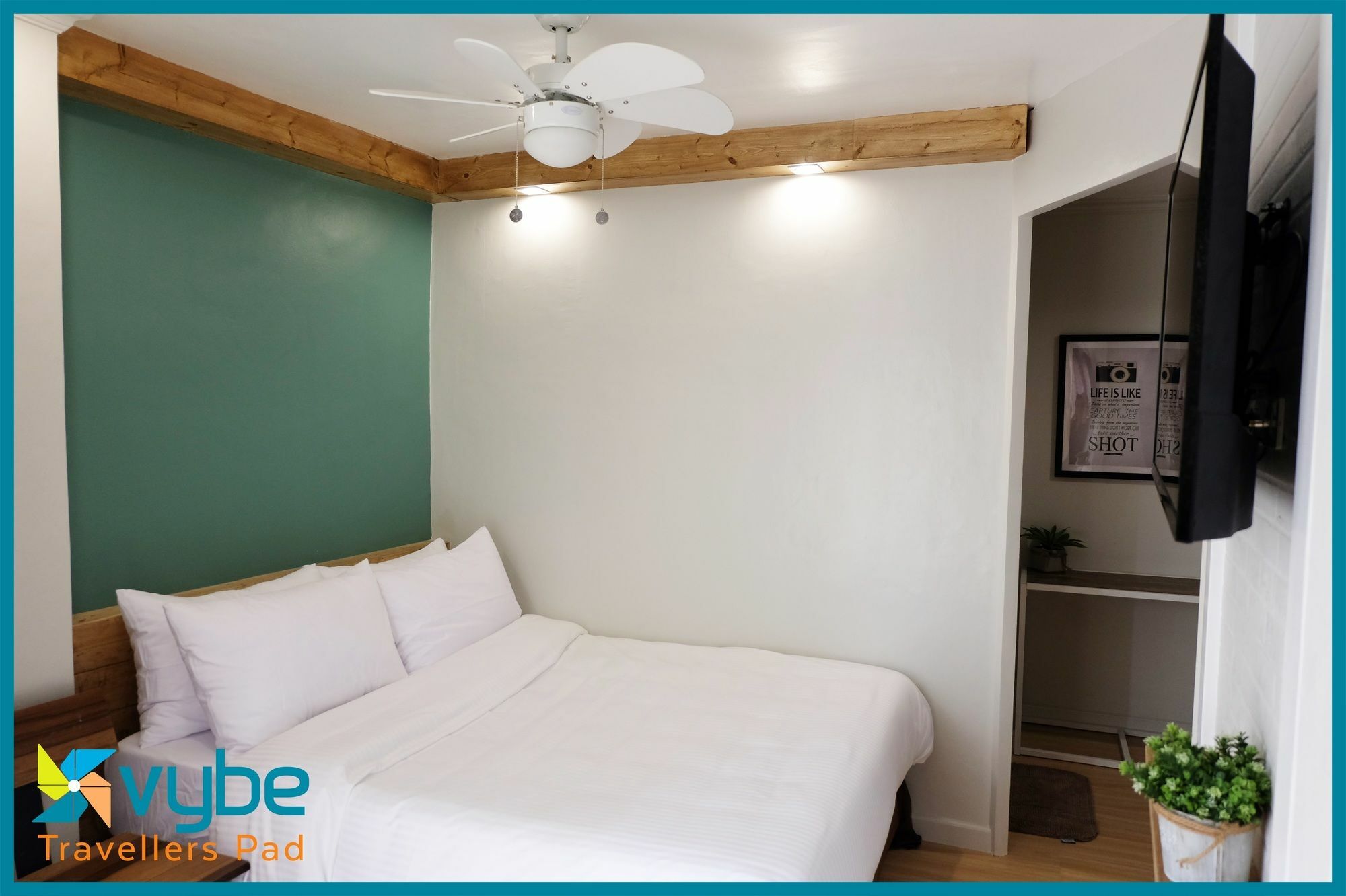 דירות באגויו Vybe Travellers Pad מראה חיצוני תמונה